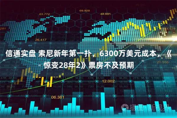 信通实盘 索尼新年第一扑，6300万美元成本，《惊变28年2》票房不及预期